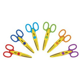 Decorative Scissors 5.5" 4/Pkg Deckle Wave Scallop & Zigzag 015586945126 